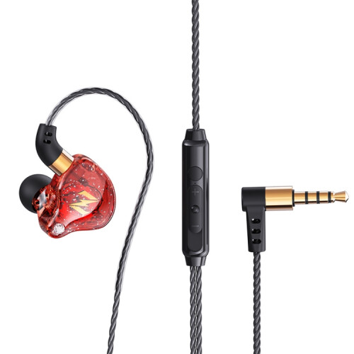 Συμβατά ακουστικά QKZ ZEN In-Ear με βαθιά μπάσα, ενσωματωμένα χειριστήρια, λειτουργίε