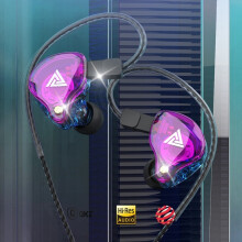 Compatibele QKZ VK4 in-ear HiFi-hoofdtelefoon met diepe bas en microfoon (kleurrijke uitvoering): Verrassingscadeau in kleurrijke uitvoering