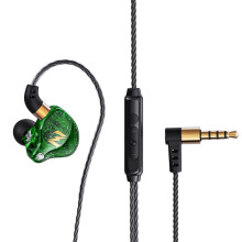 Συμβατά ακουστικά QKZ ZEN In-Ear με βαθιά μπάσα, ενσωματωμένα χειριστήρια, λειτουργίε