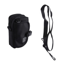 AOTIAN Men's Small Shoulder Bag Waterproof Portable Casual Travel Card Bag Anti-Theft Male Crossbody Bag Black