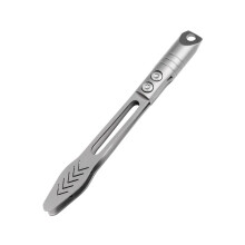 Titanium Alloy Small Tweezers Multi Functional Keychain Pendant Outdoor Tool Portable Tweezers for