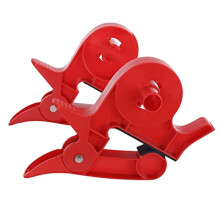 2 StüCk Klebebandhalter Weihnachtsgeschenkpapier-Tischklemme - Geschenkverpackungswerkzeug für Den Tisch, Weihnachtsklebebandspender