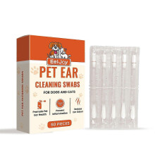 2026 Best!! Pet Ear Cleaning Cotton Swabs - Gentle Cleaning for Cat And Dog Ears, Removes Earwax And Deodorizes Paws