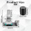 5 PCS KY-040 Rotary Encoder Module, 360 Degree Rotary Encoder with Knobs Cap Brick Sensor Modules for Light Control Etc 7