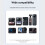 For  Action5pro/4 Silicone Neck Mount Necklace Quick Release Holder Action Camera Accessories Gray 10