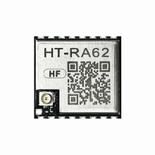 Módulo de Comunicación de Espectro Ensanchado de Bajo Consumo SX1262 de 2 Piezas con Antena de la Serie LoRa HT-RA62 de 868-915 MHz.