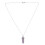 Crystal Hexagonal Healing Point Amethyst Pendant Cut Pendant Necklace 1
