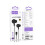 Συμβατά ακουστικά hoco M114 Type-C Universal Digital με μικρόφωνο (μαύρα): M114 Type- 8