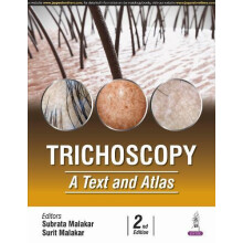 Trichoscopy A Text and Atlas by Subrata Malakar Hardcover Book