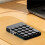 Teclado Numérico Sem Fio 2.4G BT com 19 Teclas,  Teclado Numérico Digital para Contabilidade e Bancos, Compatível com PC, Laptop e Notebook. 5