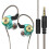 Συμβατά ακουστικά QKZ AK3 FiLe In-Ear με βαθιά μπάσα, ενσωματωμένα χειριστήρια και μι 2