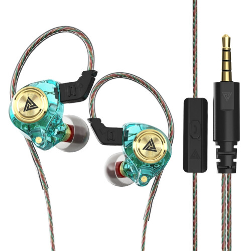 Συμβατά ακουστικά QKZ AK3 FiLe In-Ear με βαθιά μπάσα, ενσωματωμένα χειριστήρια και μι 1