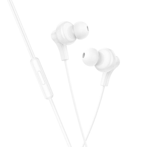 Συμβατά ακουστικά hoco M114 Type-C Universal Digital με μικρόφωνο (Λευκό): M114 Type- 1