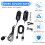 Wireless Lavalier Microphone for Mobile Phone Live Streaming, Computer, SLR Camera Recording, Collar Microphone 6