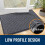 Tapete de Entrada para Uso Interno e Externo, Impermeável e Resistente, Resistente Ao Desbotamento, Perfil Baixo e Fácil de Limpar. 3