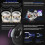 Συμβατά ακουστικά QKZ F910 In-Ear Dual Dynamic Driver με βαθιά μπάσα (Μωβ): Μωβ δώρο 4