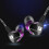 Συμβατά ακουστικά QKZ F910 In-Ear Dual Dynamic Driver με βαθιά μπάσα (Μωβ): Μωβ δώρο 9