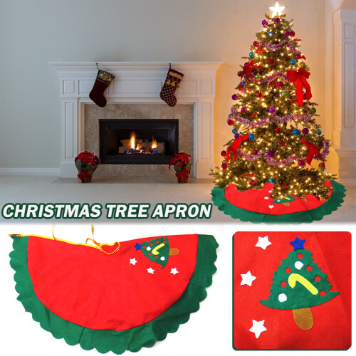 Festive Christmas Tree Skirt - Home Decor 2