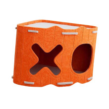 Cat Bed House Cave Cozy Pet Sleeping Bed Sturdy Breathable Cat Enclosed House