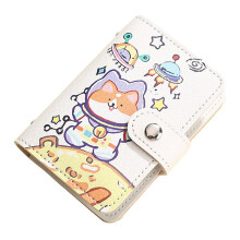 Credit Card Holder with 20 Card Slots + 2 ID Slots,Anti-Degaussing Bank Card Holder Coin Purse,D