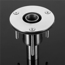 2Pcs 304 Stainless Steel Exhaust Tube Fitting Kit for 24mm Tube Pipe Straight Thru Hull Exhaust Skin