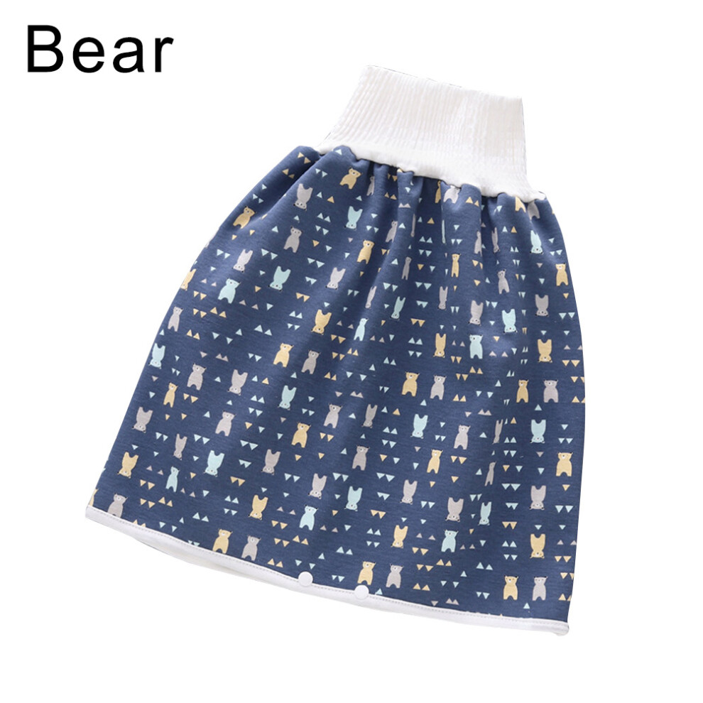 Bright-Home (Little Bear) Comfy Bed-Wetting Washableshorts 2 In 1 Waterproof Leak-Proof Washable
