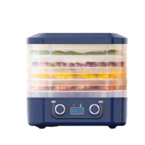 5 Layer  Electric Food Dryer Timing Function Fruit Vegetable Dehydrator Machine for Dry Beef Jerky B US Plug 1