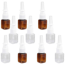 10pcs Nasal Spray Bottle Empty Nose Spray Bottle Refillable Spray Mister Bottle 10ml
