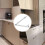 Iron Cabinet Door Support Pull Rod for Adjustable Use 4Pcs Set 4