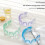 (1pcs, blue) Cooling Neck Ring - Long-Lasting Coolness Adjustable Portable 3