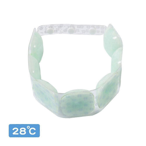 (1pcs, green) Cooling Neck Ring - Long-Lasting Coolness Adjustable Portable