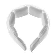 Cooling Neck Ring, Reusable Hands-Free Ice Neck Ring, Up to 2-Hour Cooling for Outdoor Sports(White / CN)