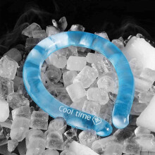 Cooling Neck Ring with Extended Cooling Duration, Ergonomic Fit for Sports and Outdoor Work