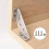 (Multifunctional angle code number 1) Stainless Steel Corner Brackets for Tables & Windows 1