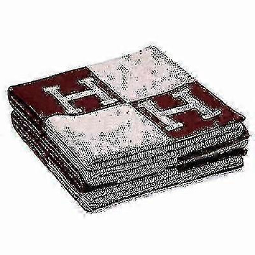 Knitted Artificial Wool Cashmere Warm Throw Sofa Blanket 25-26