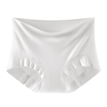 Large Size Womens Everyday Underwear High Rise-Milky white XL