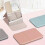 Folding makeup mirror, made of artificial leather, adjustable angle and easy to carry 2