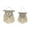 Rustic Tassel Wall Hanging Decor Hanging Wall Decor 2Pcs for Bedroom and Dorm 4