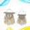 Rustic Tassel Wall Hanging Decor Hanging Wall Decor 2Pcs for Bedroom and Dorm 5