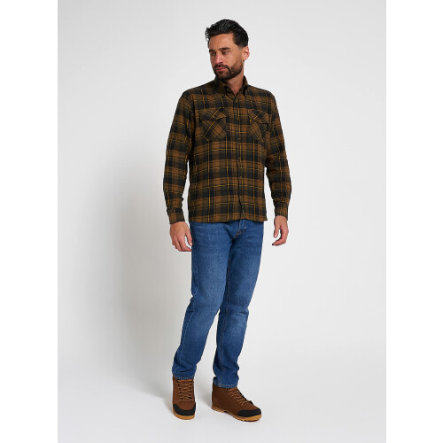 JACK PYKE JACK PYKE Mens Flannel Long Sleeve Shirt Medium