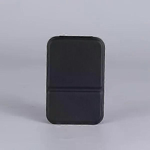 Folding makeup mirror, made of artificial leather, adjustable angle and easy to carry