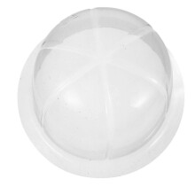 Clear Plastic Hat Shaper Insert Dome, 10-Pack, Inner Hat Support for Newsboy Caps, Berets, Duckbill, Child Hats