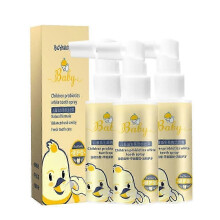 (3*Orange flavor) 1-3pcs 40ml Oral Care Spray for Children Tooth Decay Protection Kids Teeth Cleaning