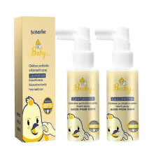 (2*Orange flavor) 1-3pcs 40ml Oral Care Spray for Children Tooth Decay Protection Kids Teeth Cleaning