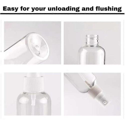 3 X 50ml Spray Bottle Clear Empty Fine Mist Bottle 1
