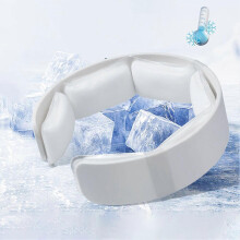 Cooling Neck Ring Reusable Ice Cooling Necklace for Summer Heat Relief and Outdoor Sports(China Mainland)