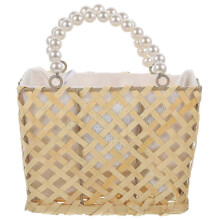 Hand Woven Picnic Basket Handmade Vegetable Basket Woven Handmade Craft Woven Basket