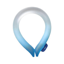 ZENGO Neck Cooler Ring | Portable Summer Neck Cooling Bands | Flexible Ice Cooling Neck Tubes, Multifunctional Ice Rings Neck Cooler blue