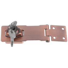Durable Cabinet Hasp Latch for Doors 1Set Padlock Latch with Lock