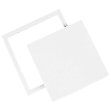 Ceiling Access Panel 23x23x2cm, Aluminum Alloy Drywall Access Door, White, Tool-Free Installation, for Computer Networks, Cable Access, 1 Pack